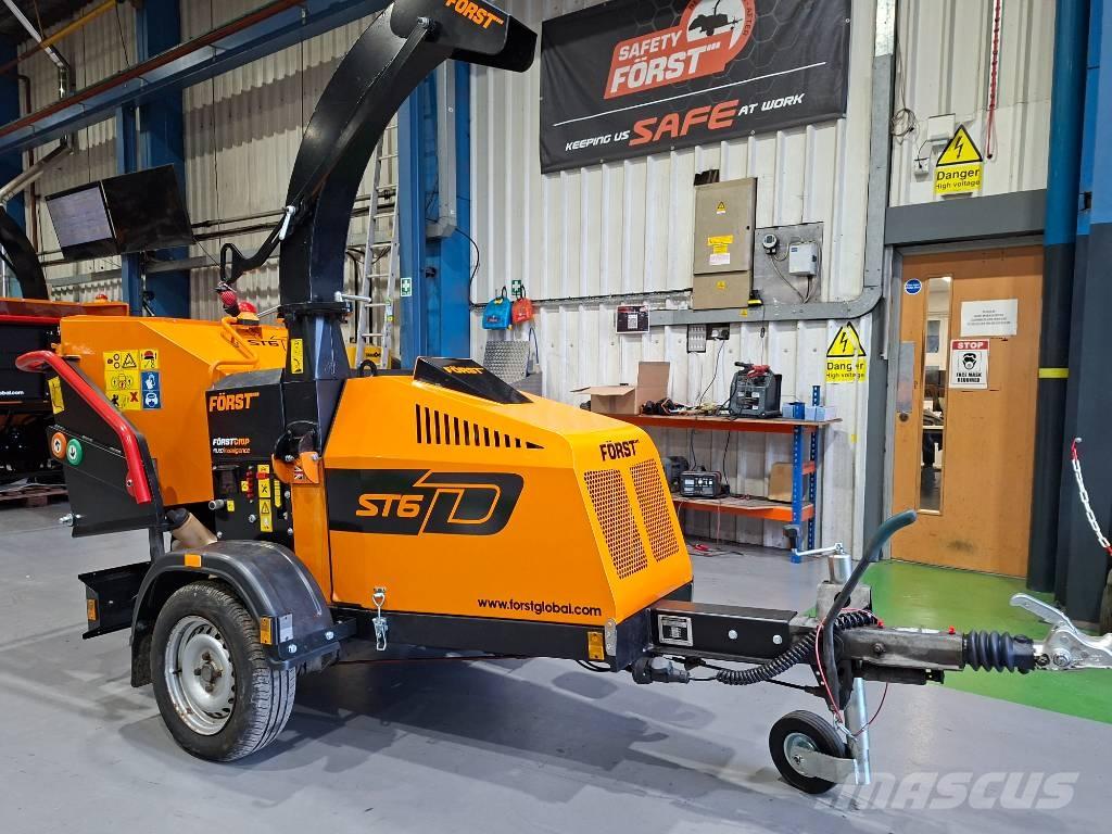 Forst ST6D Medienos smulkintuvai