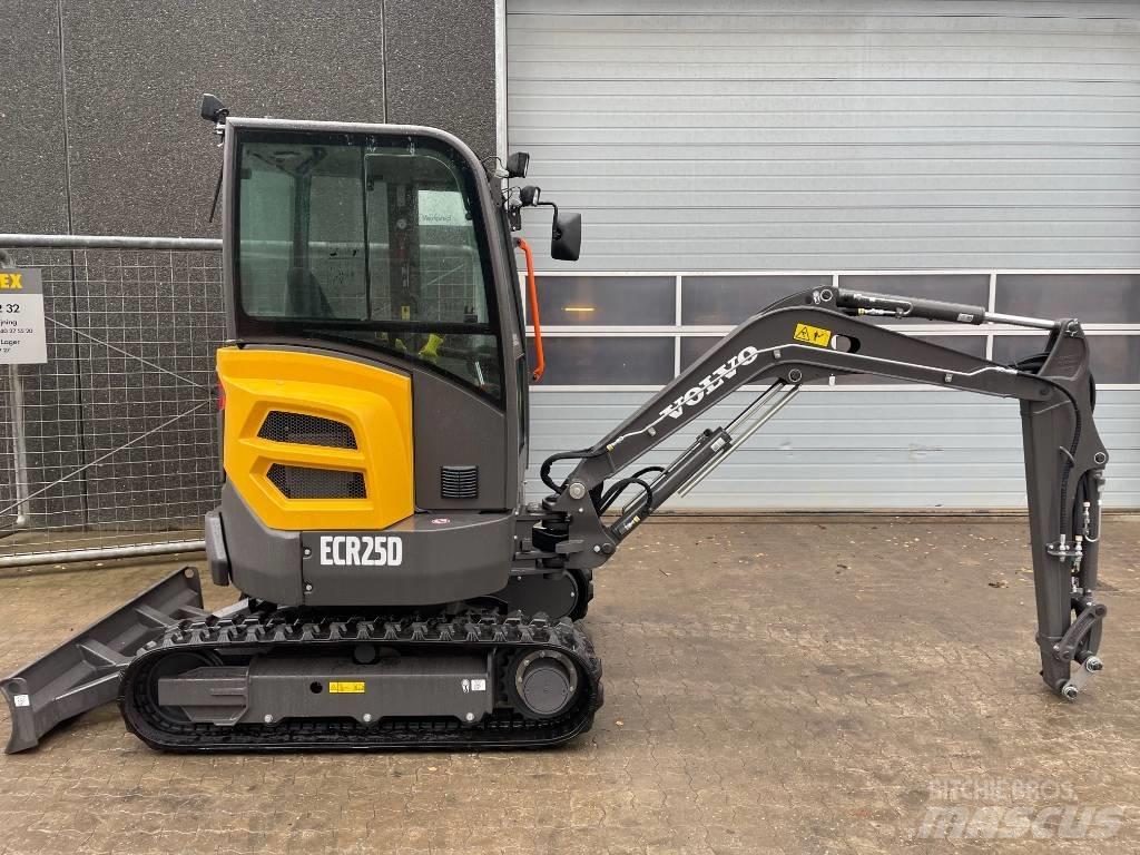 Volvo ECR25D Mini ekskavatoriai < 7 t