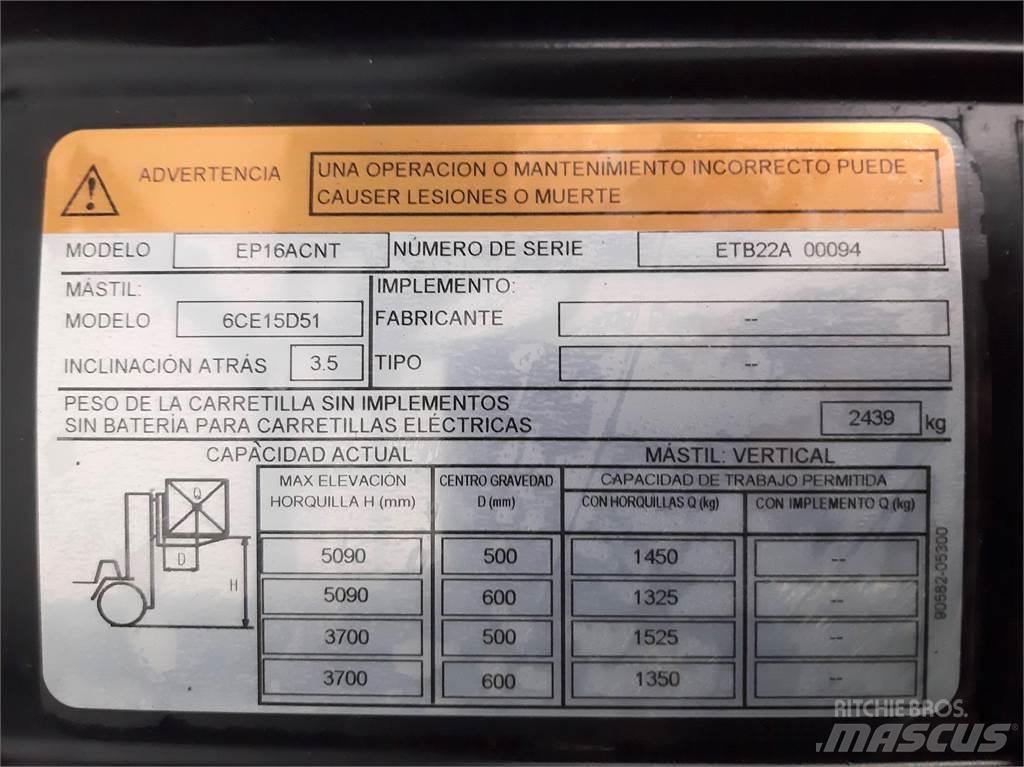 CAT EP16ACNT Elektriniai šakiniai krautuvai