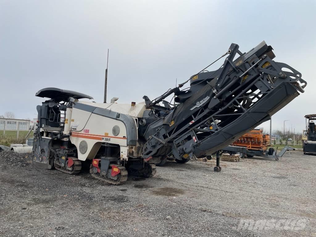Wirtgen W 100 Fi Asfalto šalto frezavimo technika