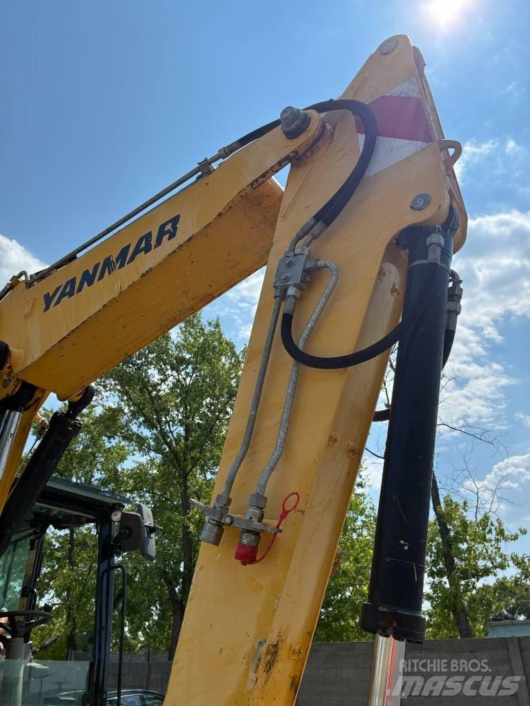 Yanmar B 95 W Vidutinės galios ekskavatoriai 7-12 t