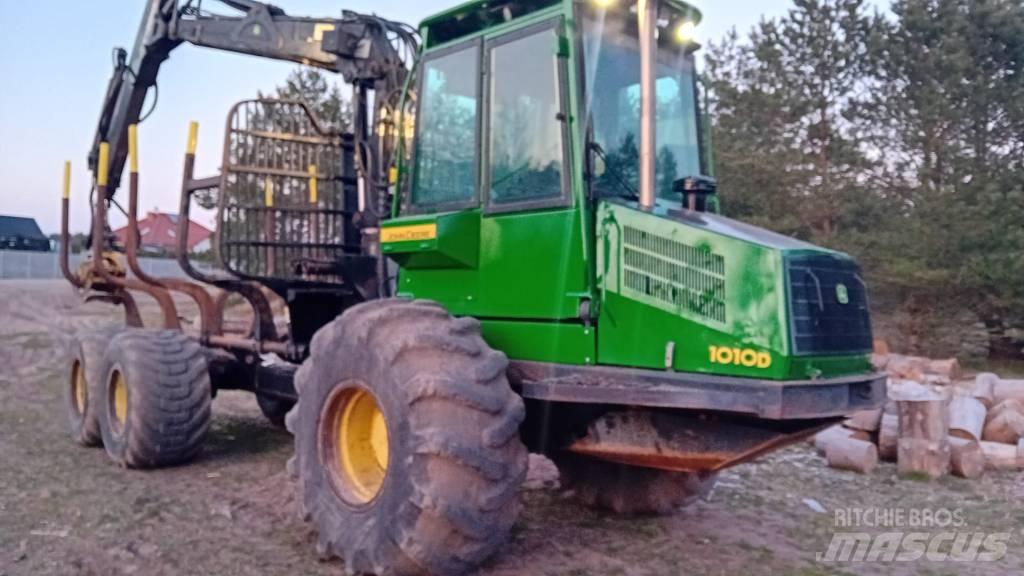 John Deere 1010D Naudoti miškovežiai (Forvarderiai)