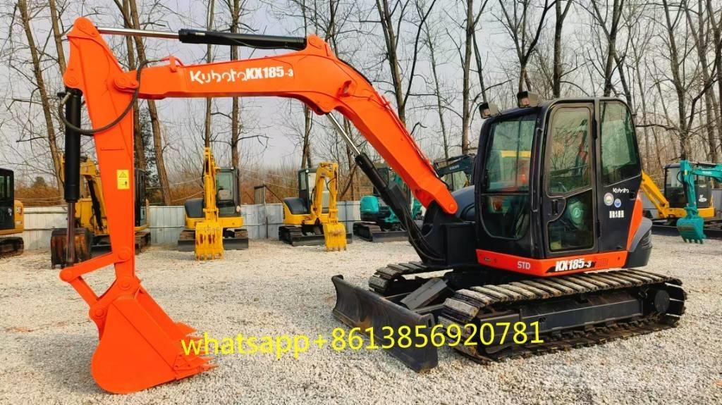 Kubota KX 185 Vidutinės galios ekskavatoriai 7-12 t