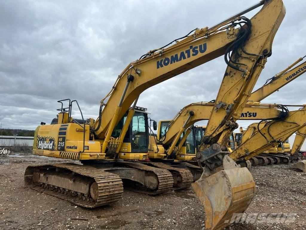 Komatsu HB 215 LC-2 Vikšriniai ekskavatoriai