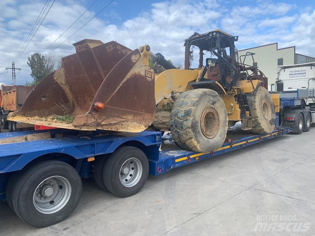 CAT 972 M Naudoti ratiniai krautuvai