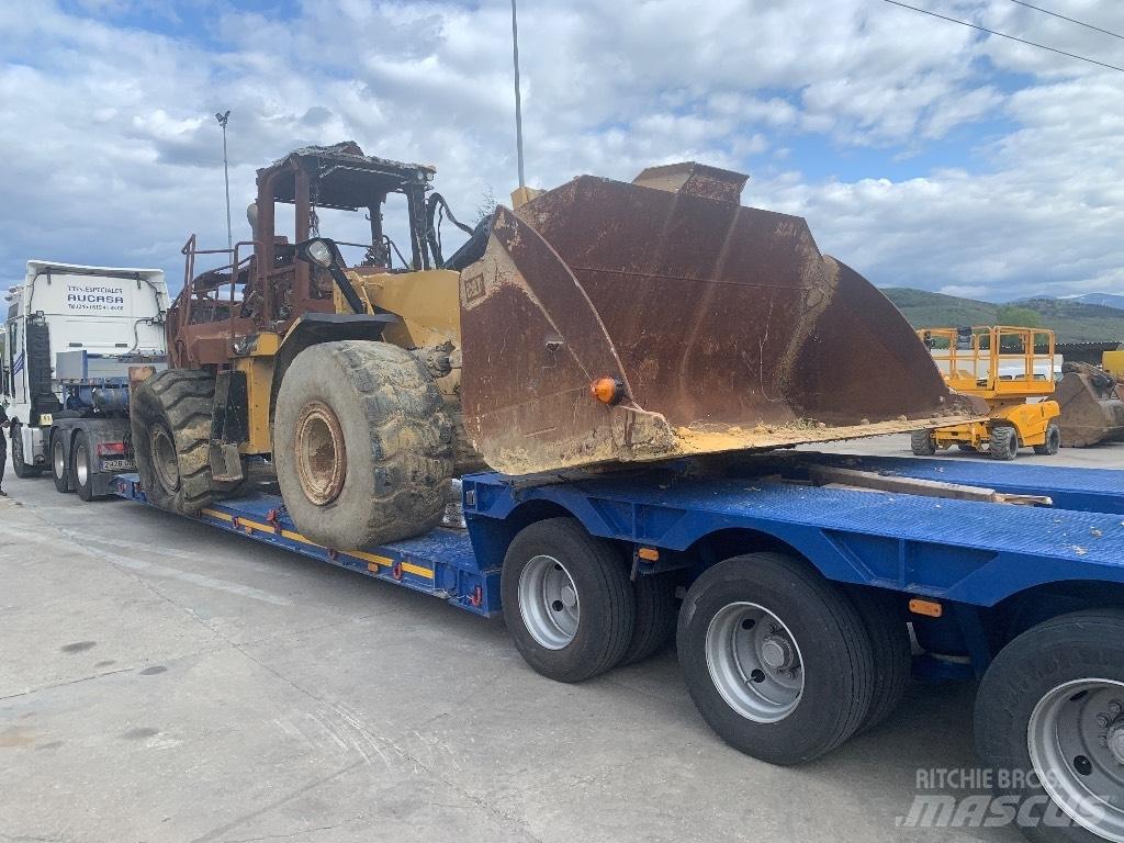 CAT 972 M Naudoti ratiniai krautuvai
