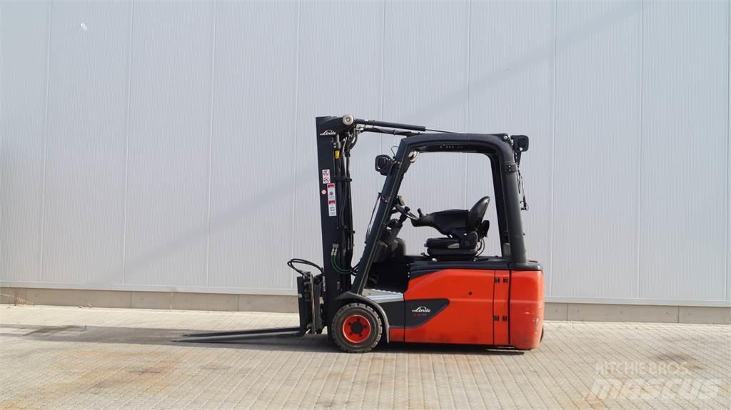 Linde E18L Elektriniai šakiniai krautuvai