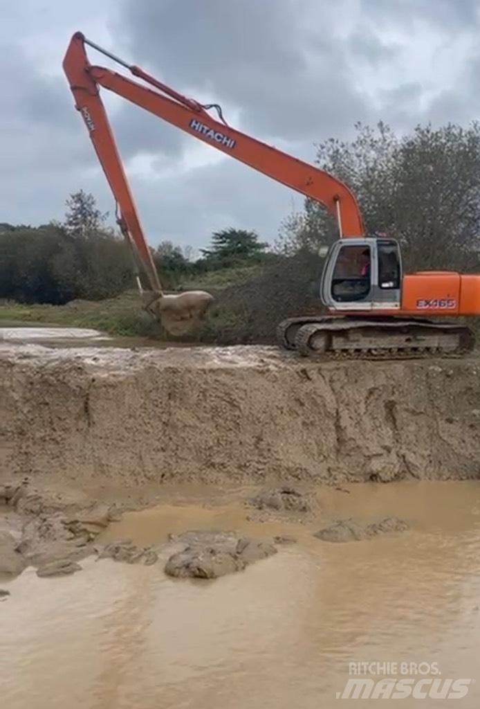 Hitachi EX 165 L Vikšriniai ekskavatoriai