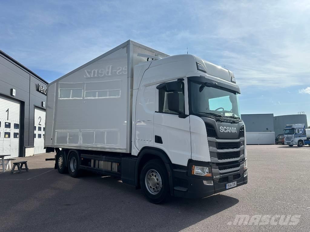 Scania R 450 6x2 Sunkvežimiai su dengtu kėbulu