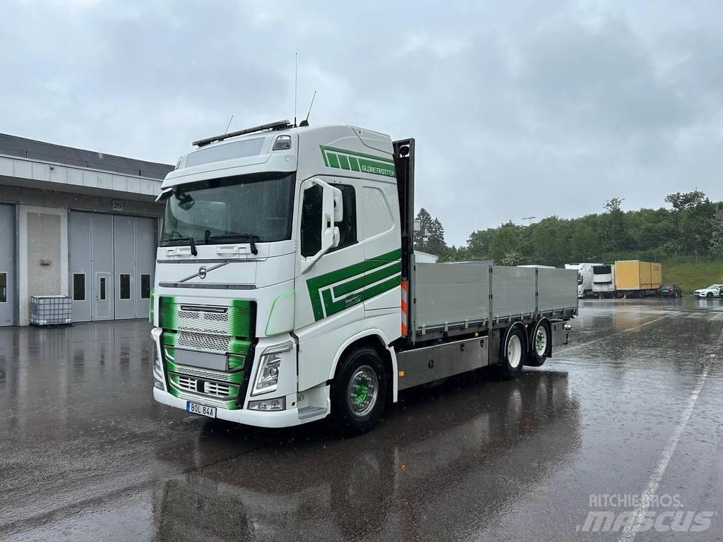 Volvo FH Flakbil Platformos/ Pakrovimas iš šono