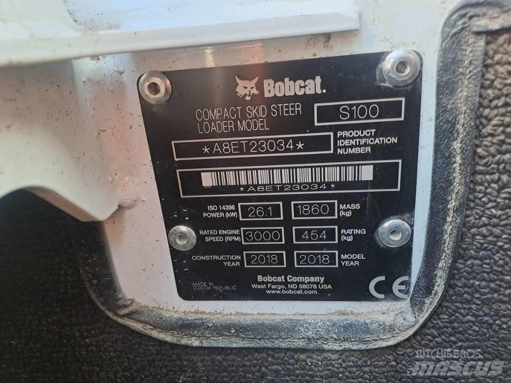 Bobcat S 100 Krautuvai su šoniniu pasukimu