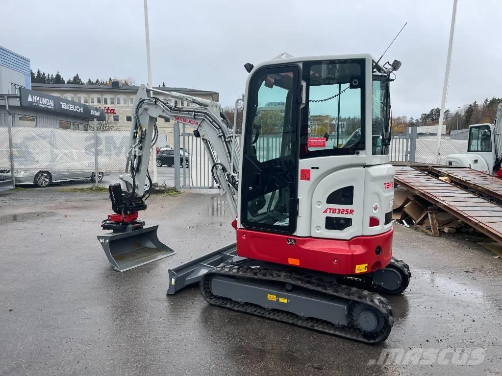 Takeuchi TB 325 R Mini ekskavatoriai < 7 t