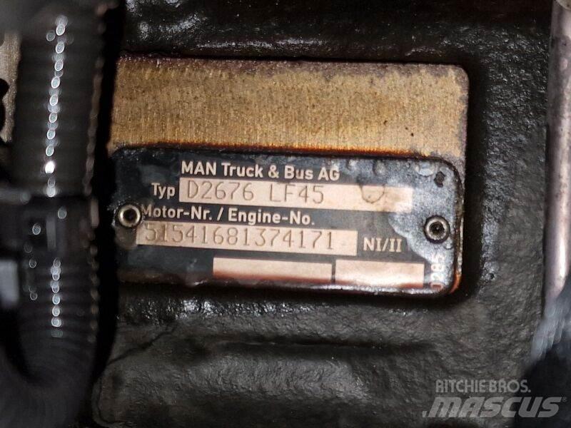 MAN D2676 LF45 Varikliai