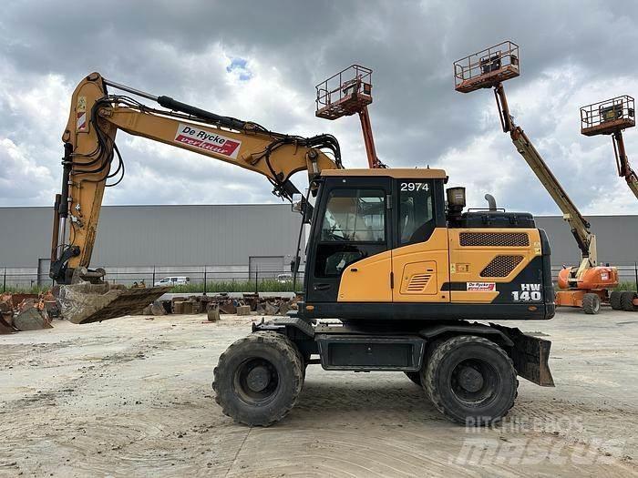 Hyundai HW140 Ratiniai ekskavatoriai
