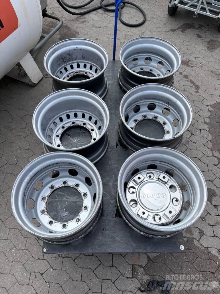 Scania P Padangos, ratai ir ratlankiai