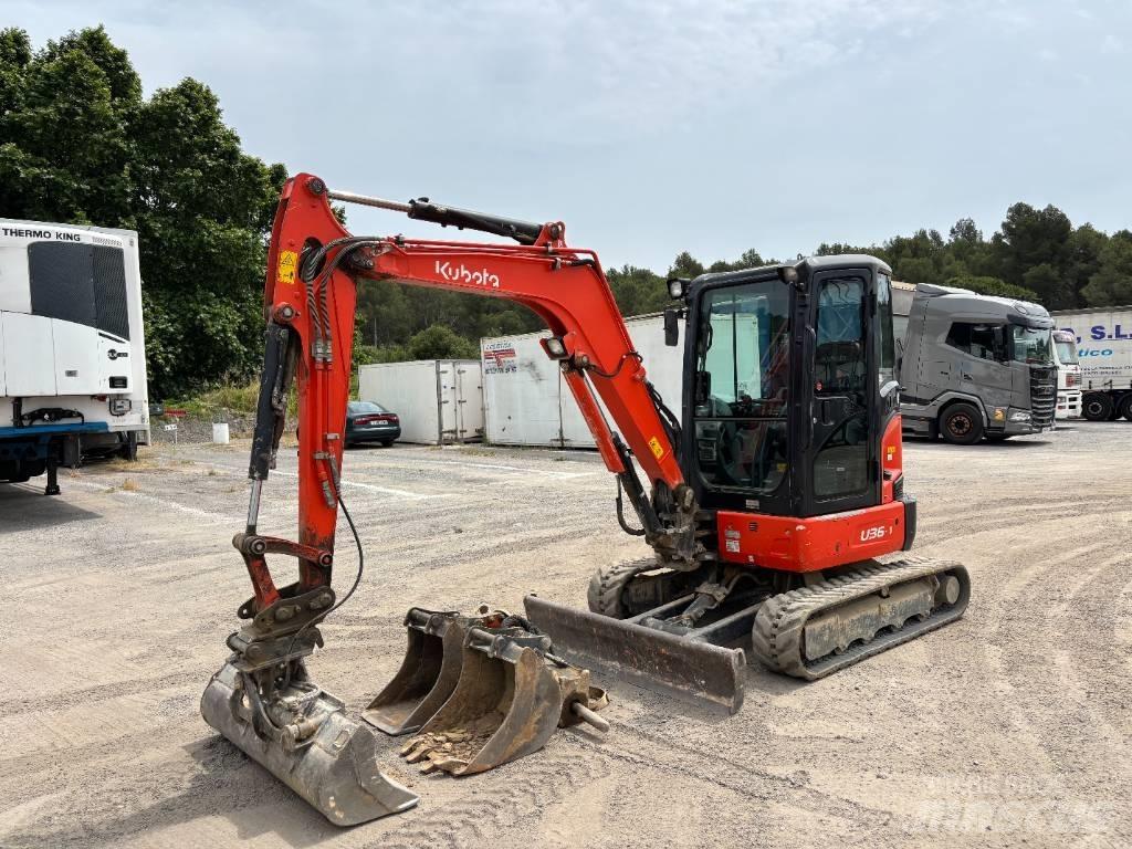 Kubota U 36-4 Mini ekskavatoriai < 7 t
