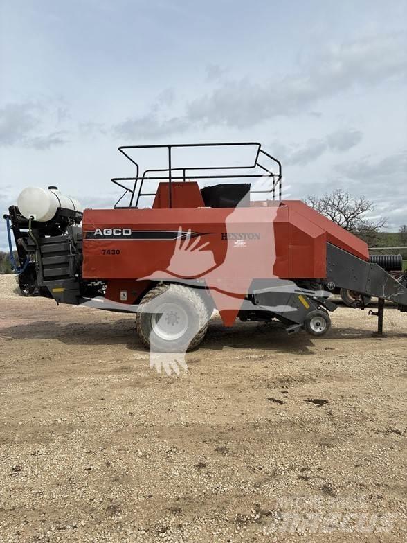 Agco 7430 Stačiakampių ryšulių presai