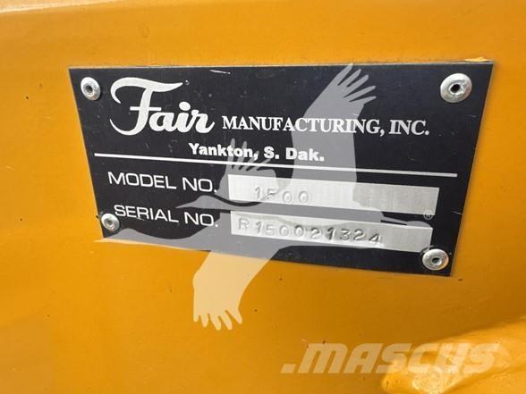 Fair MFG 1500 Šieno grėbliai ir vartytuvai