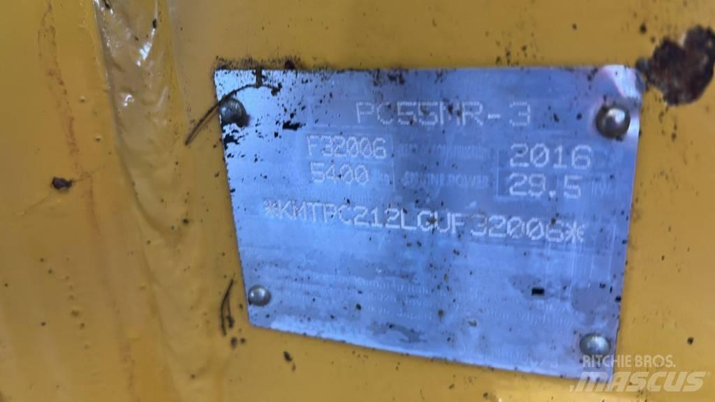 Komatsu PC 55 MR-3 Mini ekskavatoriai < 7 t