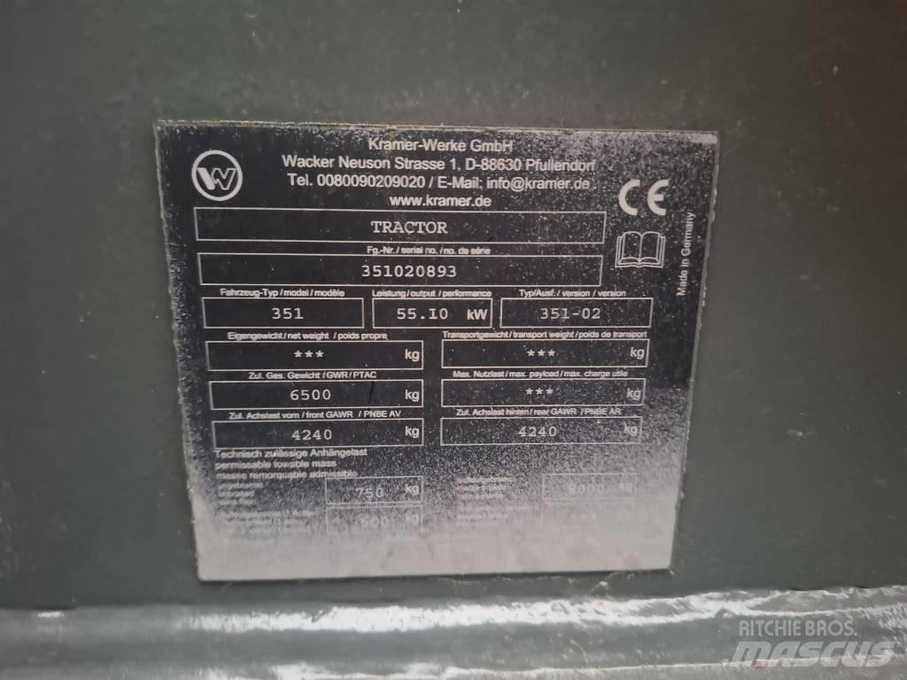 Kramer 480 Naudoti ratiniai krautuvai