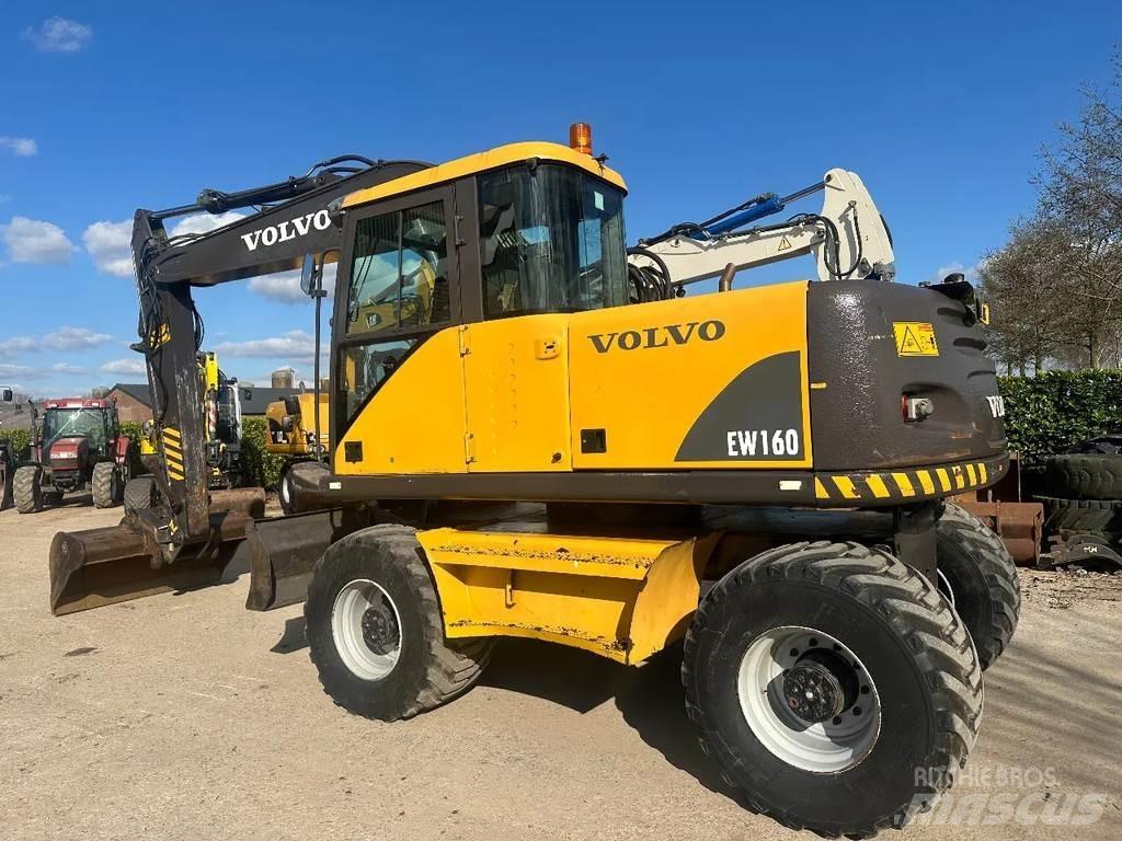 Volvo EW160 Ratiniai ekskavatoriai