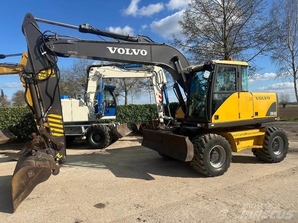 Volvo EW160 Ratiniai ekskavatoriai