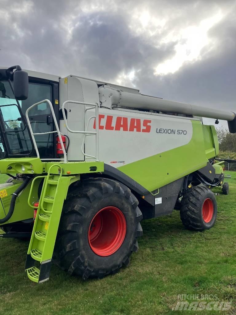 CLAAS Lexion 570 Derliaus nuėmimo kombainai