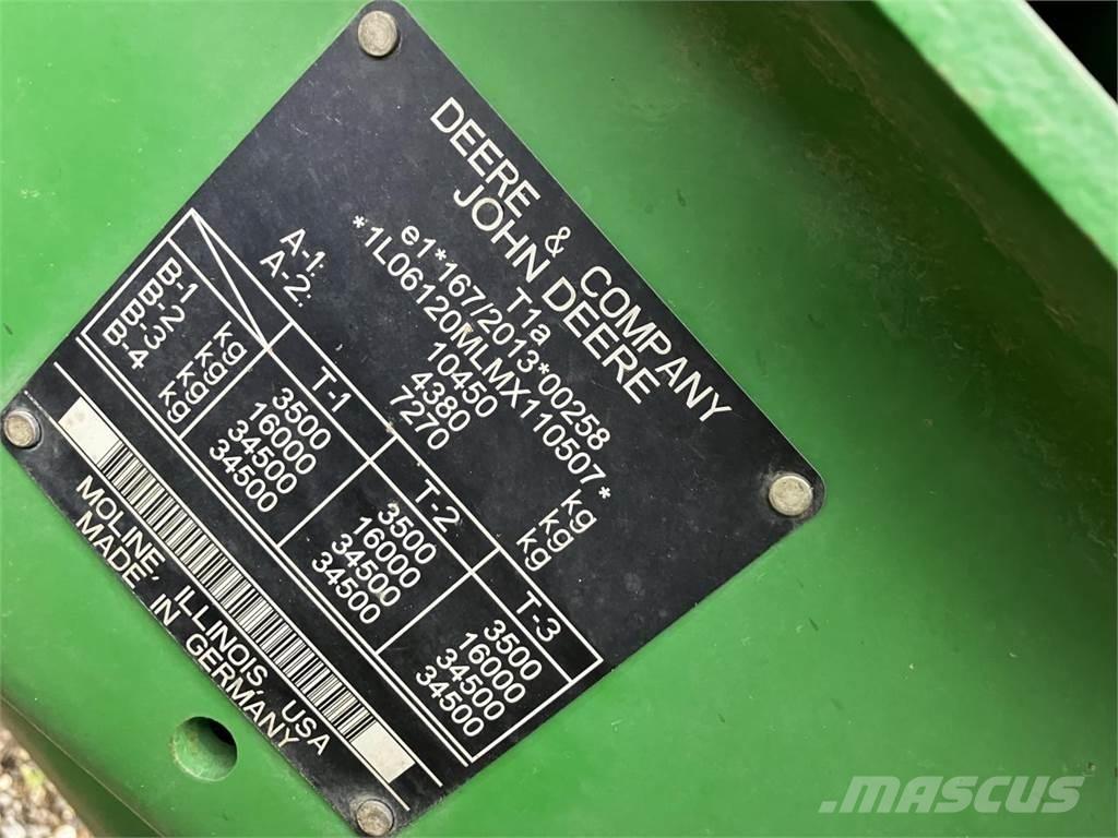 John Deere 6120M Traktoriai