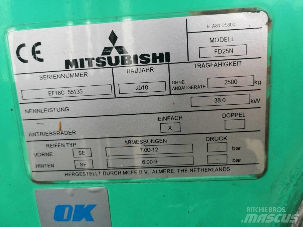 Mitsubishi FD25N Dyzeliniai krautuvai