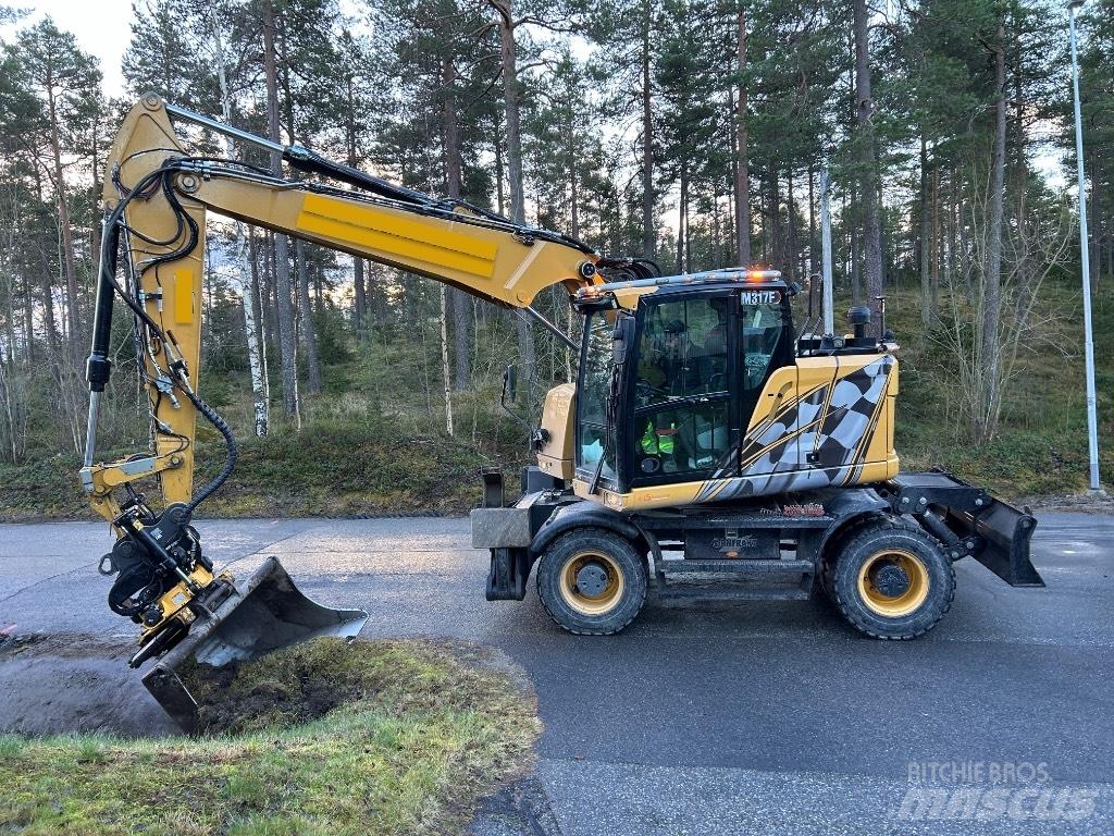 CAT M 317F Ratiniai ekskavatoriai