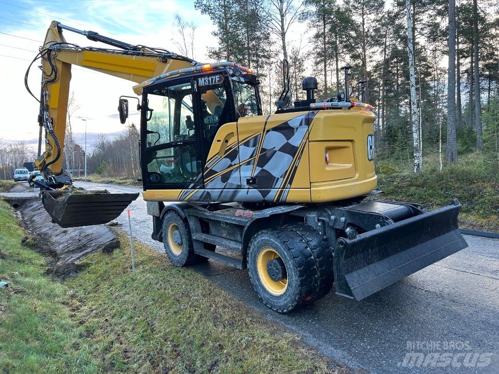CAT M 317F Ratiniai ekskavatoriai