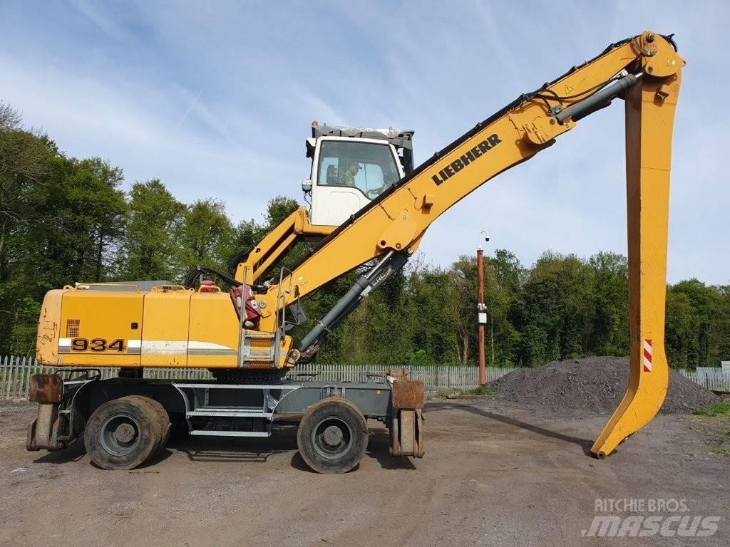 Liebherr A 934 C Atliekų / pramoniniai krautuvai