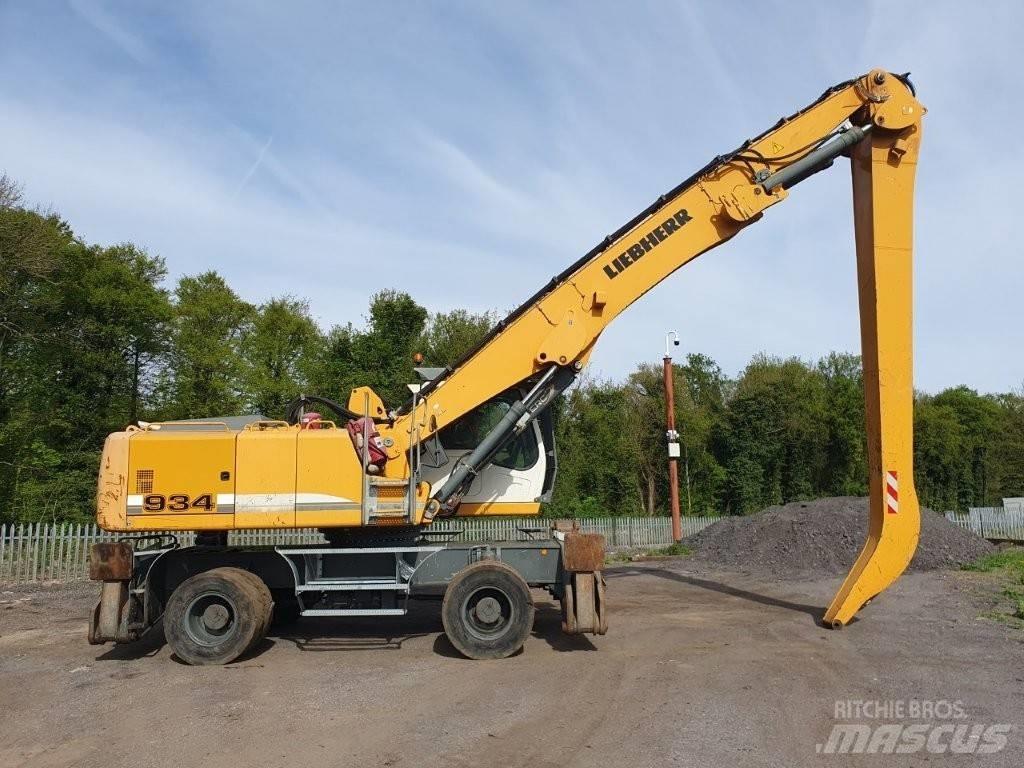 Liebherr A 934 C Atliekų / pramoniniai krautuvai