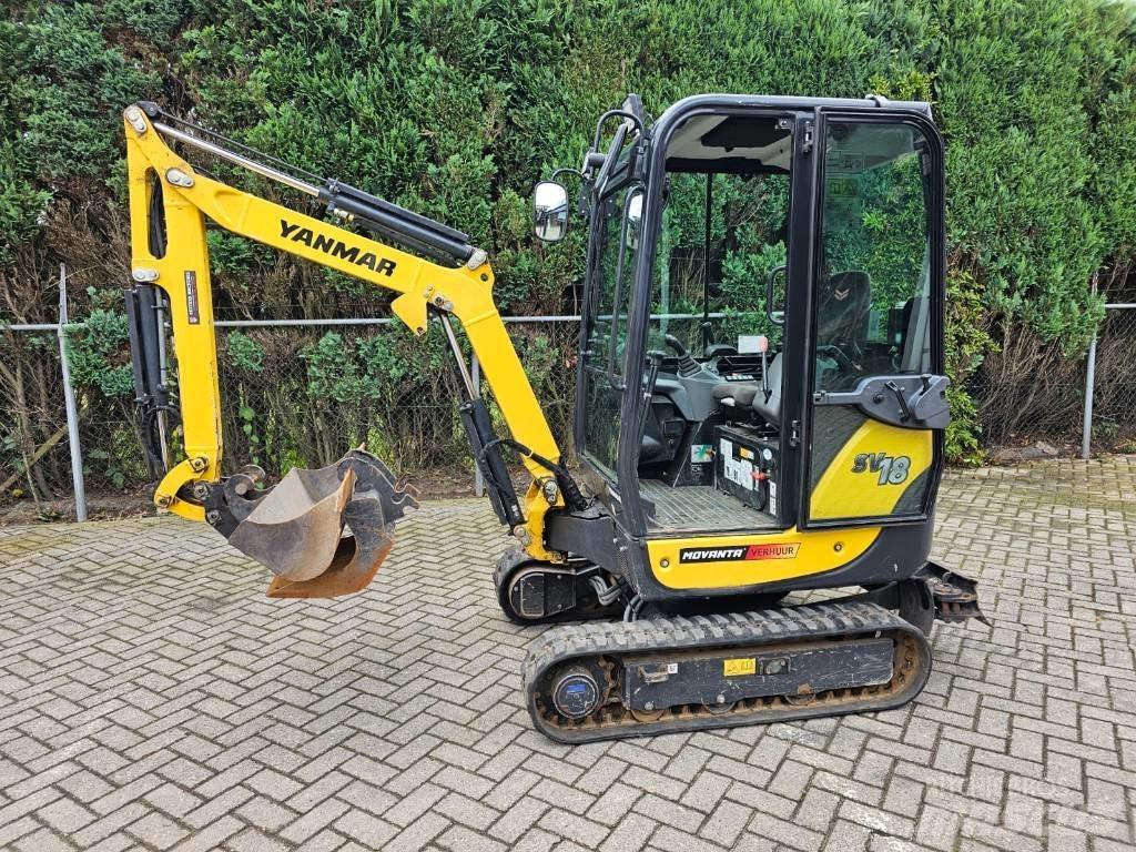 Yanmar SV 18 Mini ekskavatoriai < 7 t