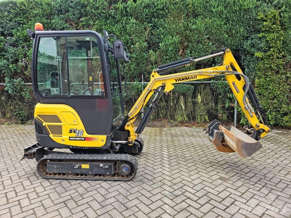 Yanmar SV 18 Mini ekskavatoriai < 7 t