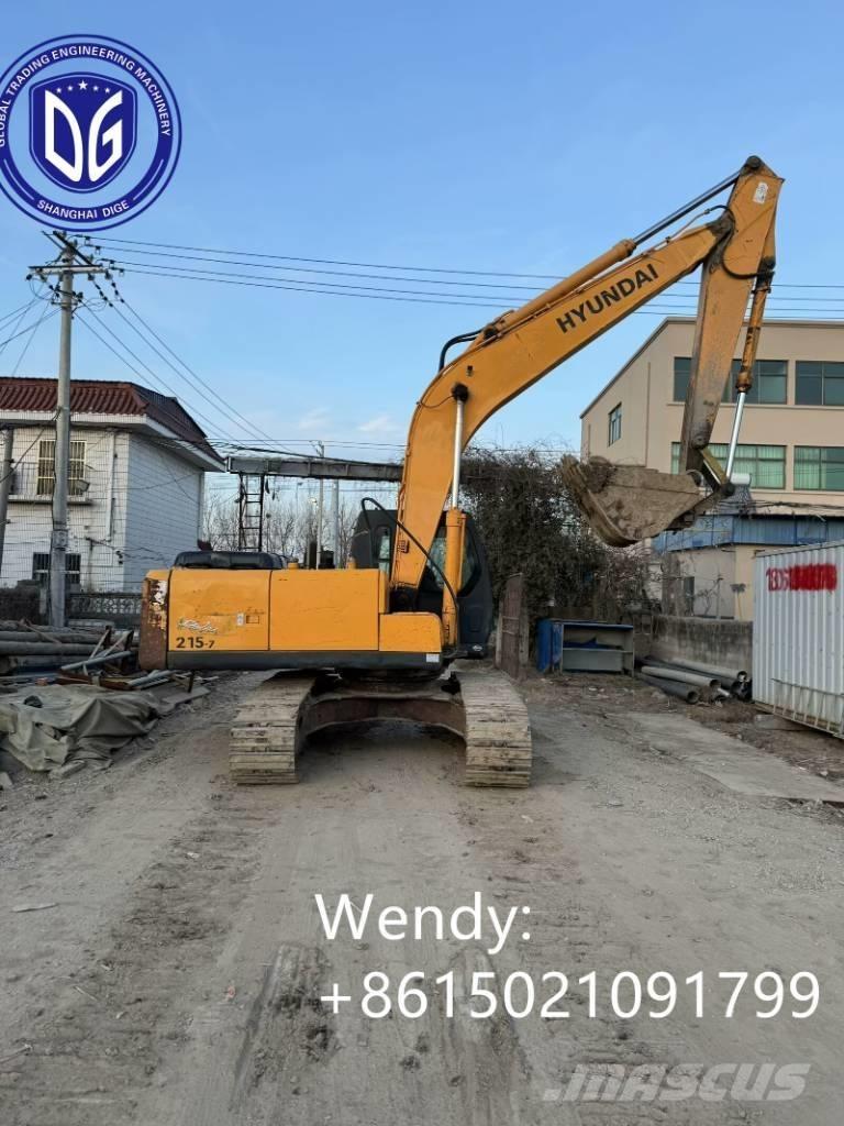 Hyundai 215VS Vikšriniai ekskavatoriai