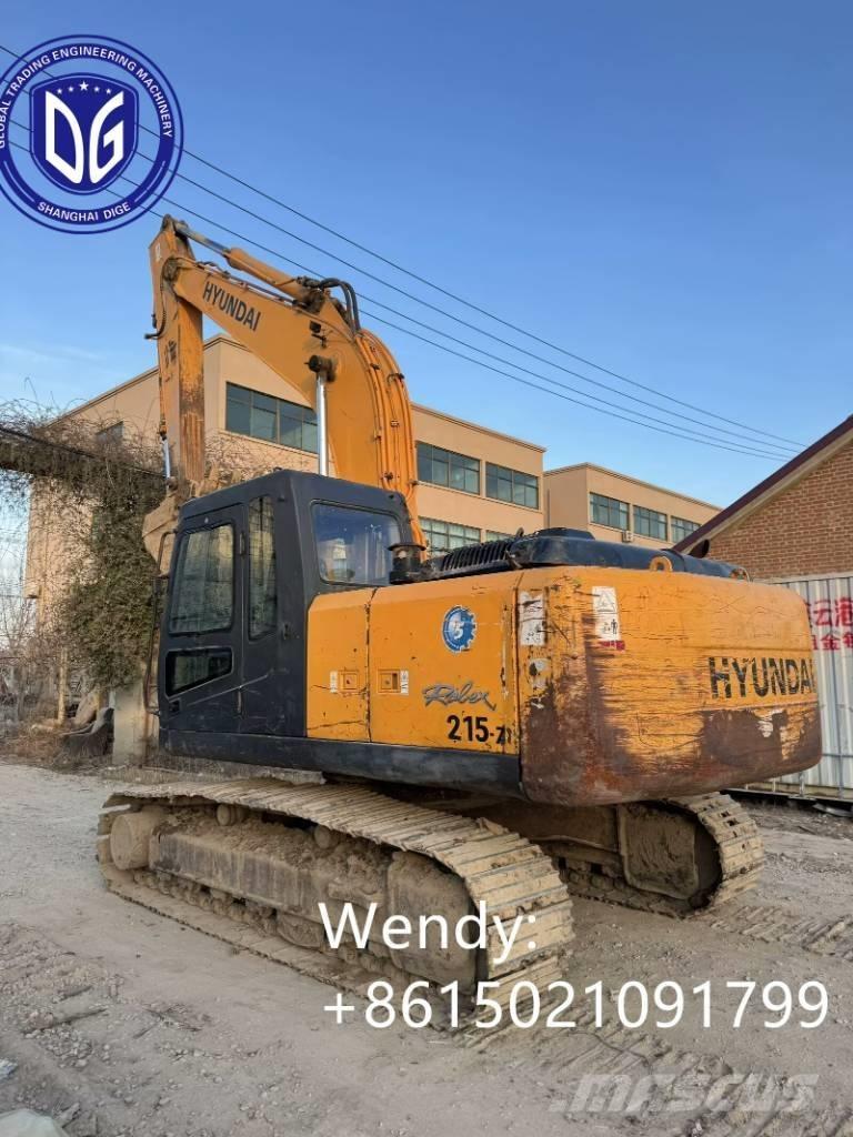 Hyundai 215VS Vikšriniai ekskavatoriai