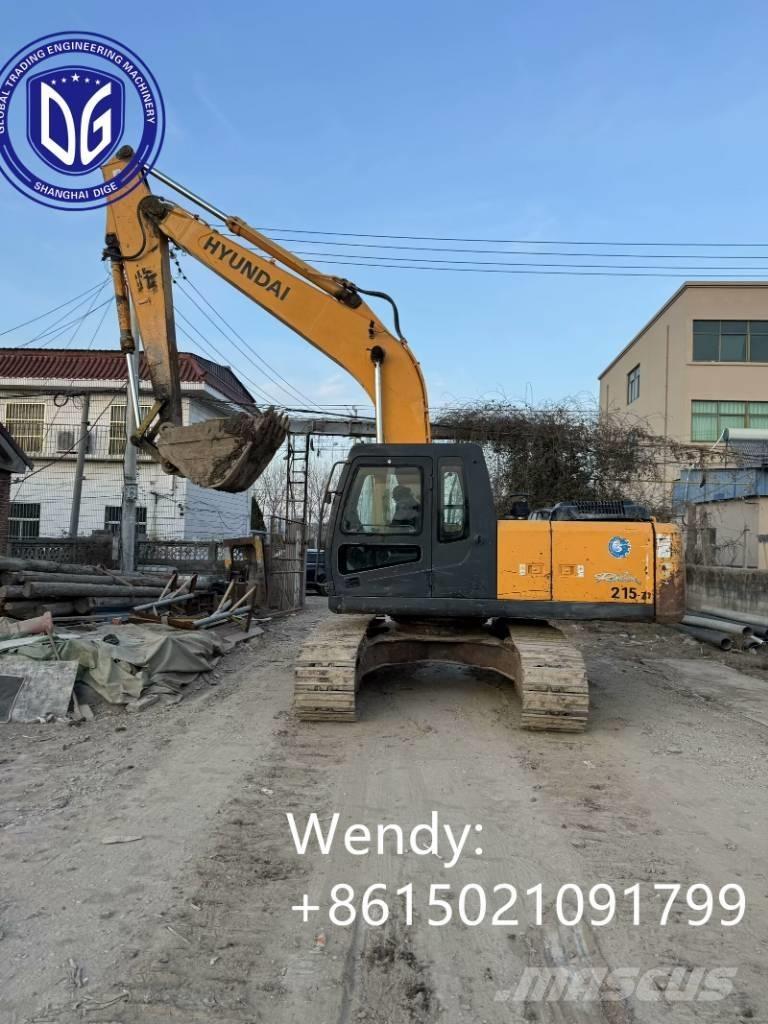 Hyundai 215VS Vikšriniai ekskavatoriai