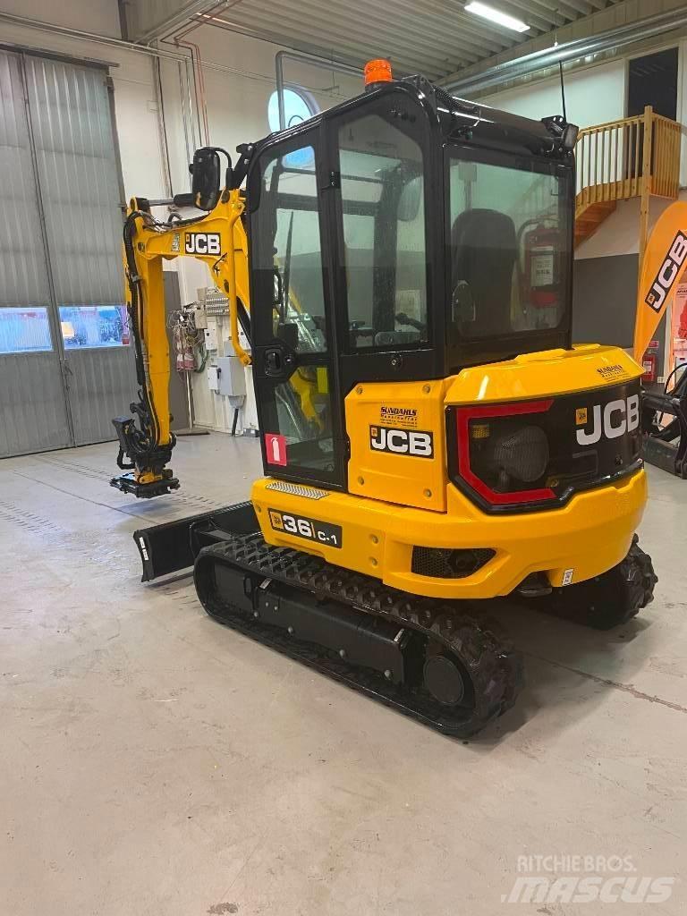 JCB 36 C-1 Mini ekskavatoriai < 7 t