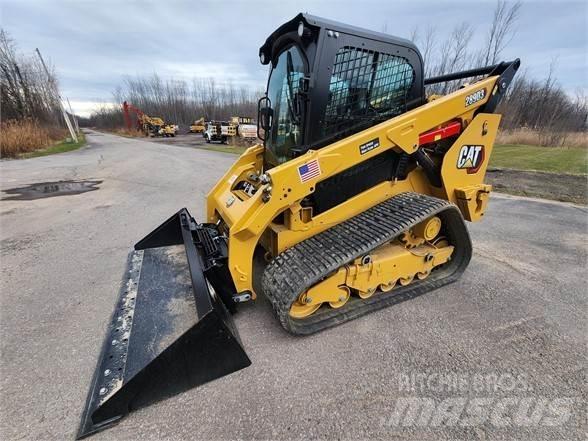 CAT 289D3 Krautuvai su šoniniu pasukimu
