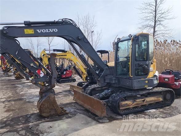 Volvo ECR88D Vikšriniai ekskavatoriai