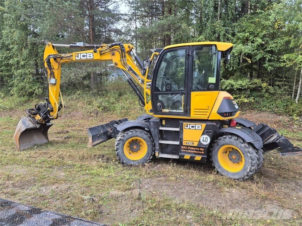 JCB 110W Hydradig Ratiniai ekskavatoriai