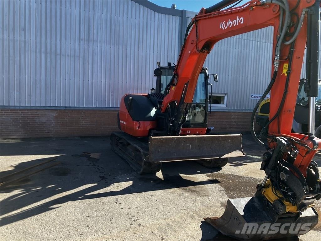 Kubota KX 080-4 A2 Vidutinės galios ekskavatoriai 7-12 t