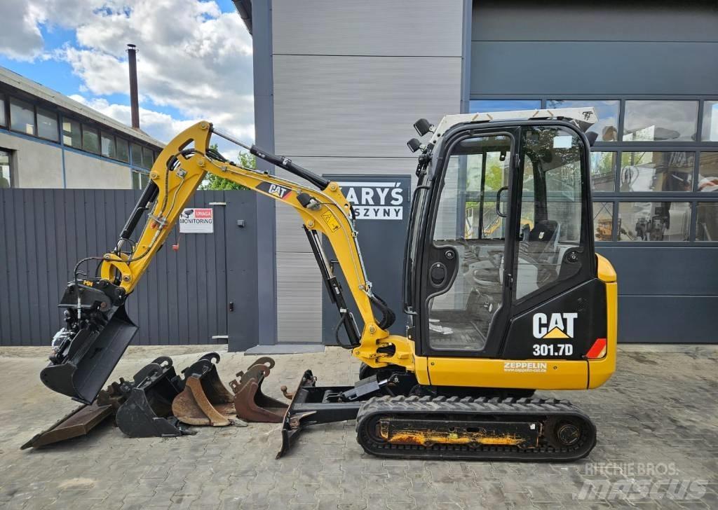 CAT 301.7 D Mini ekskavatoriai < 7 t