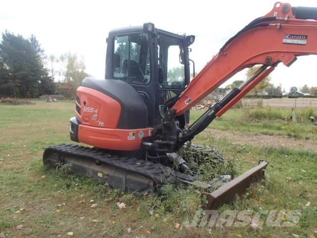 Kubota U 55-4 Mini ekskavatoriai < 7 t