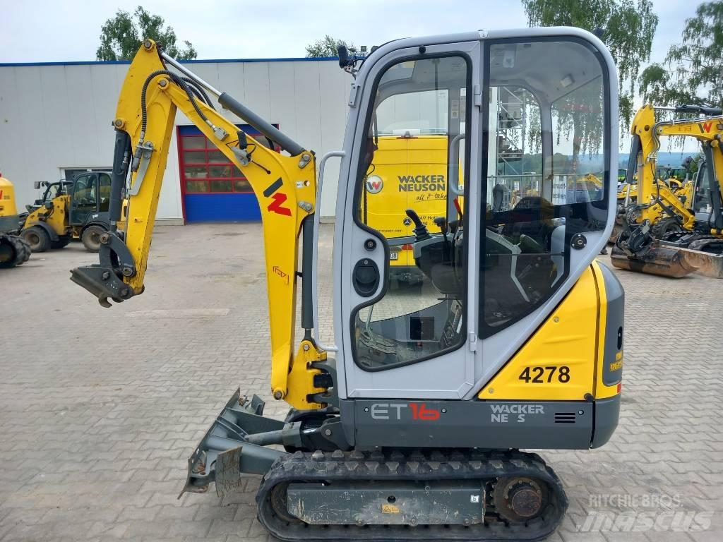 Wacker Neuson ET16 Vikšriniai ekskavatoriai