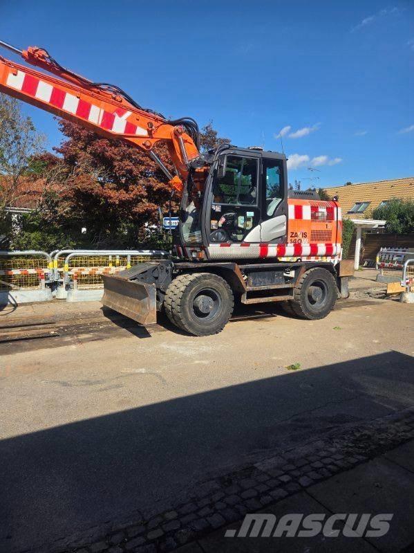 Hitachi Zaxis 140 W Ratiniai ekskavatoriai