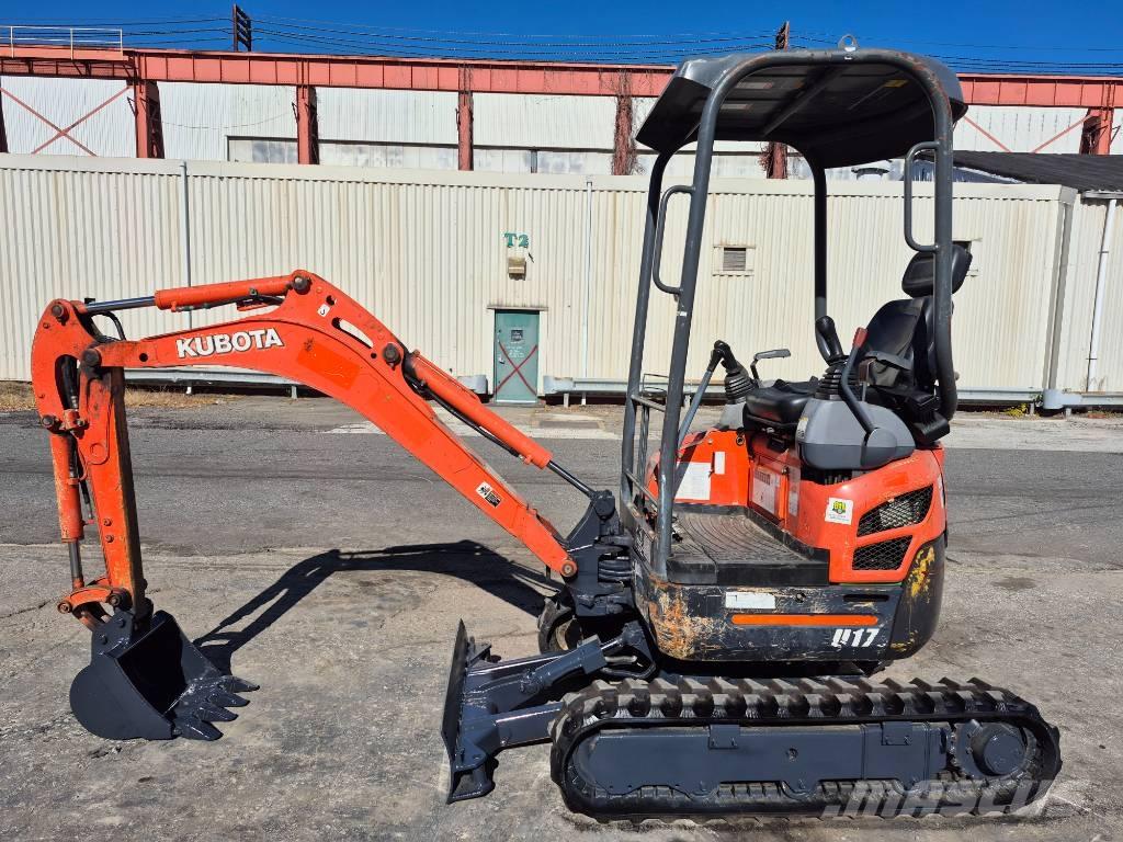 Kubota U 17 Mini ekskavatoriai < 7 t