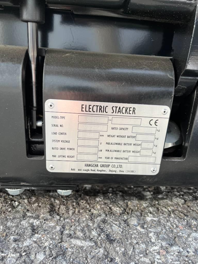 Hangcha CDD16-AC2S Savaeigiai rietuvai