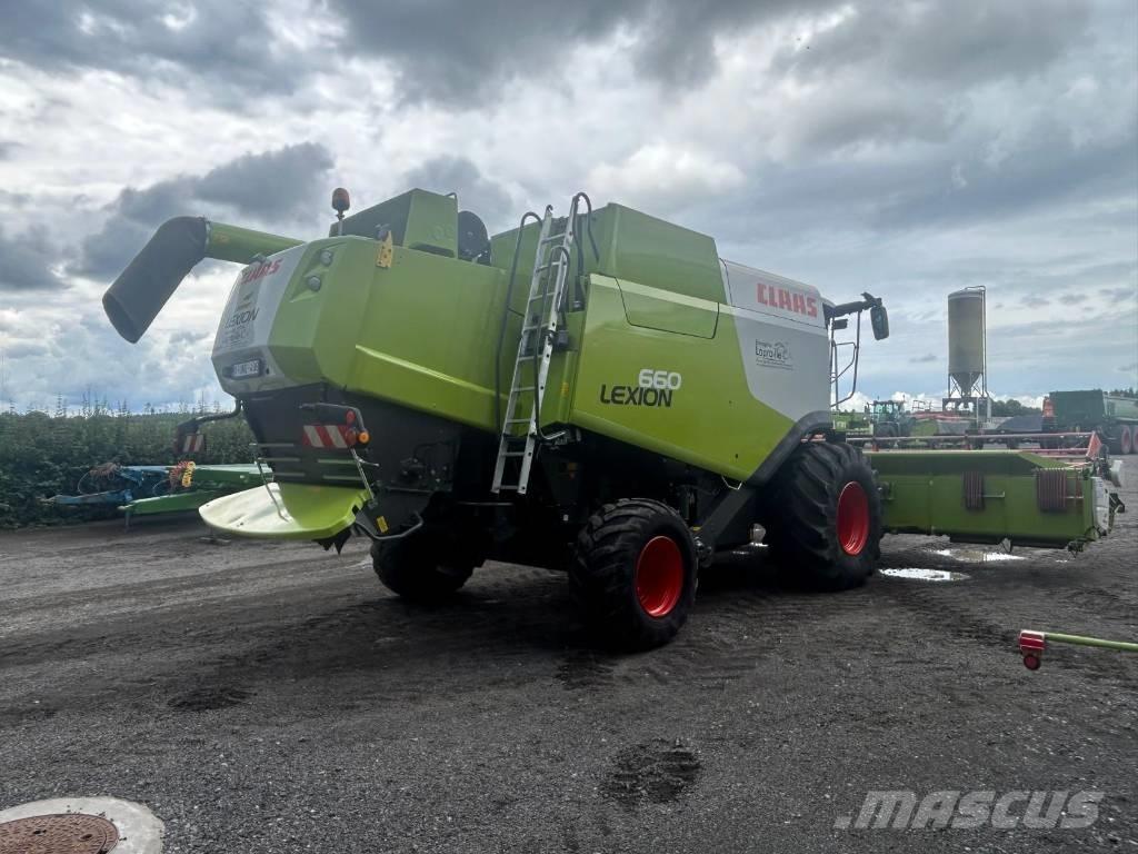 CLAAS Lexion 660 Derliaus nuėmimo kombainai